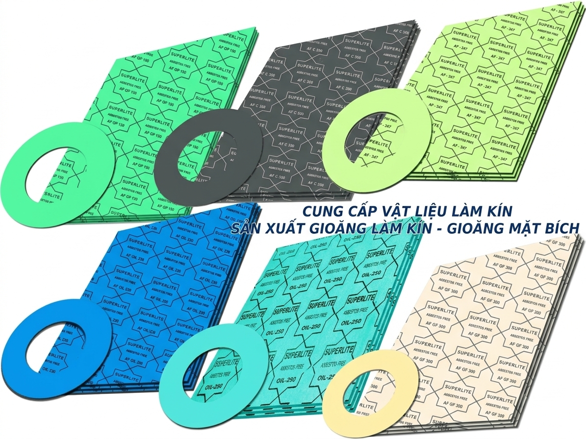 Tại sao nên chọn tấm gioăng không Amiang sợi Cellulose cho hệ thống ống dẫn?