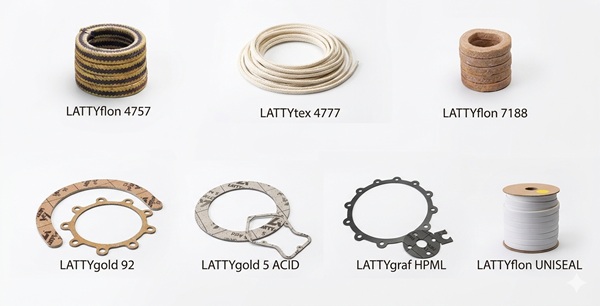 Thông số kỹ thuật chi tiết của dây tết chèn lattyflon